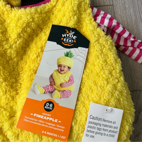 NEW Halloween Costume Infant Pineapple Size 0-6 month - Picture 2 of 4